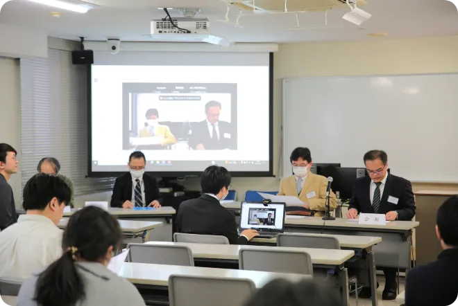第5回同窓会の総会の様子